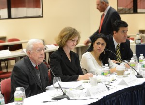 Ex Presidente Jimmy Carter se reune con Embajadores ante la OEA sobre la reforma de la CIDH (foto AU)